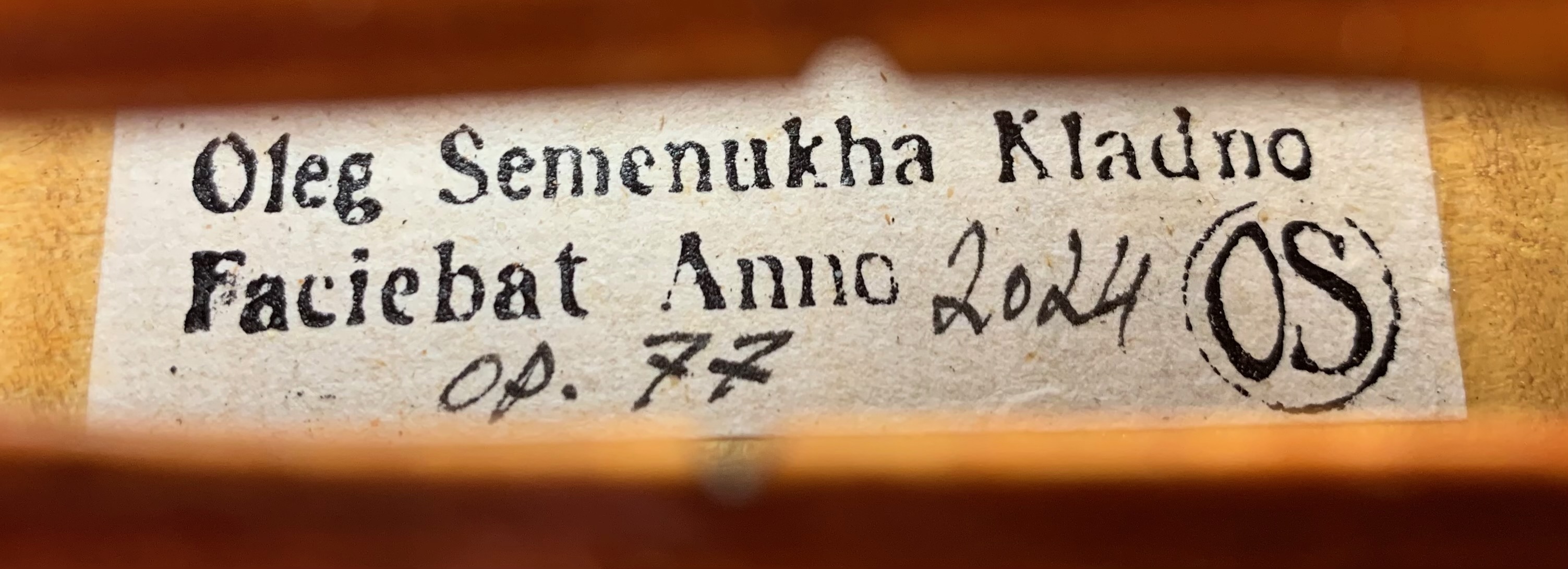 violin A.Stradivari 'Titian' 1715