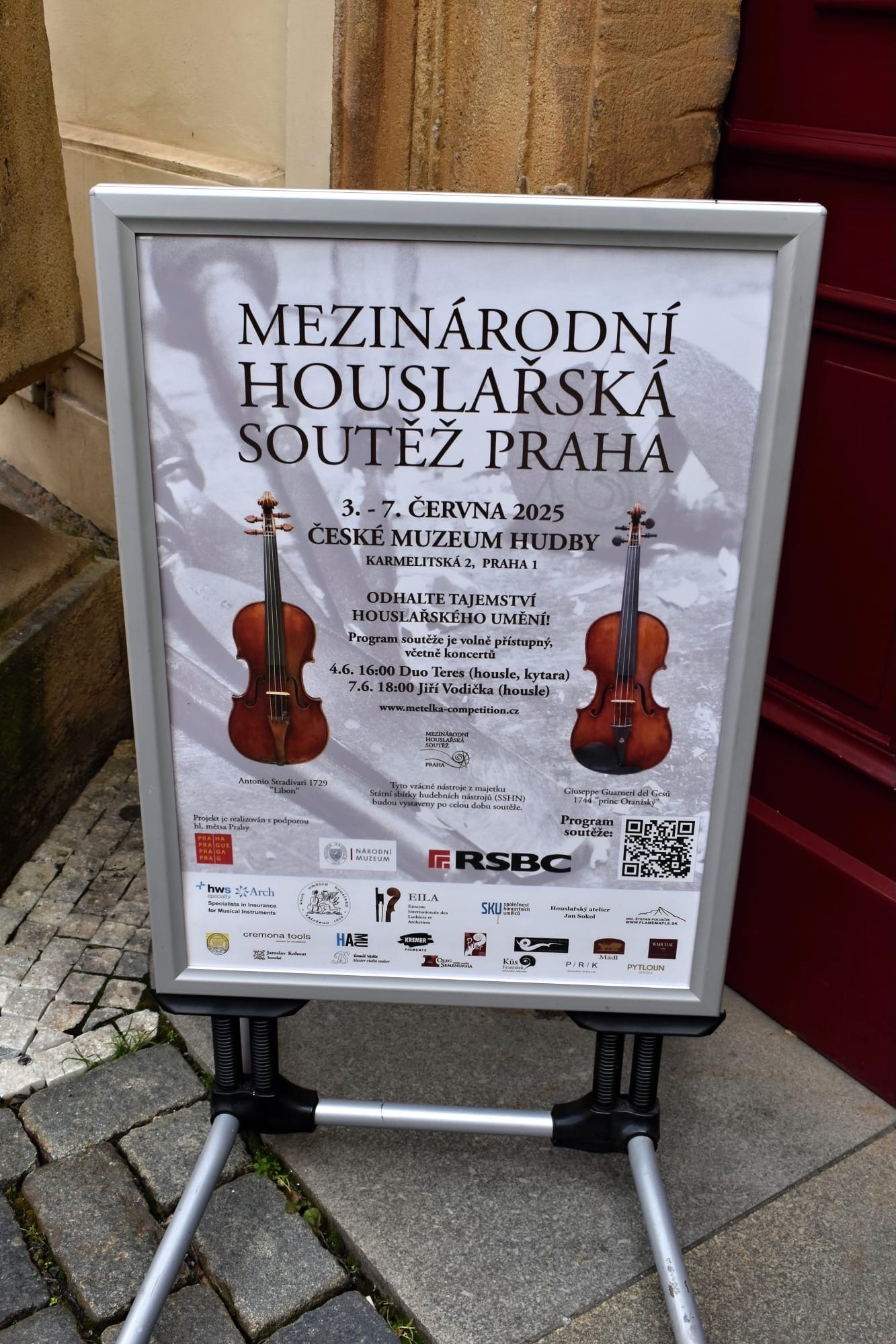 Violin making compatition Prague 2025