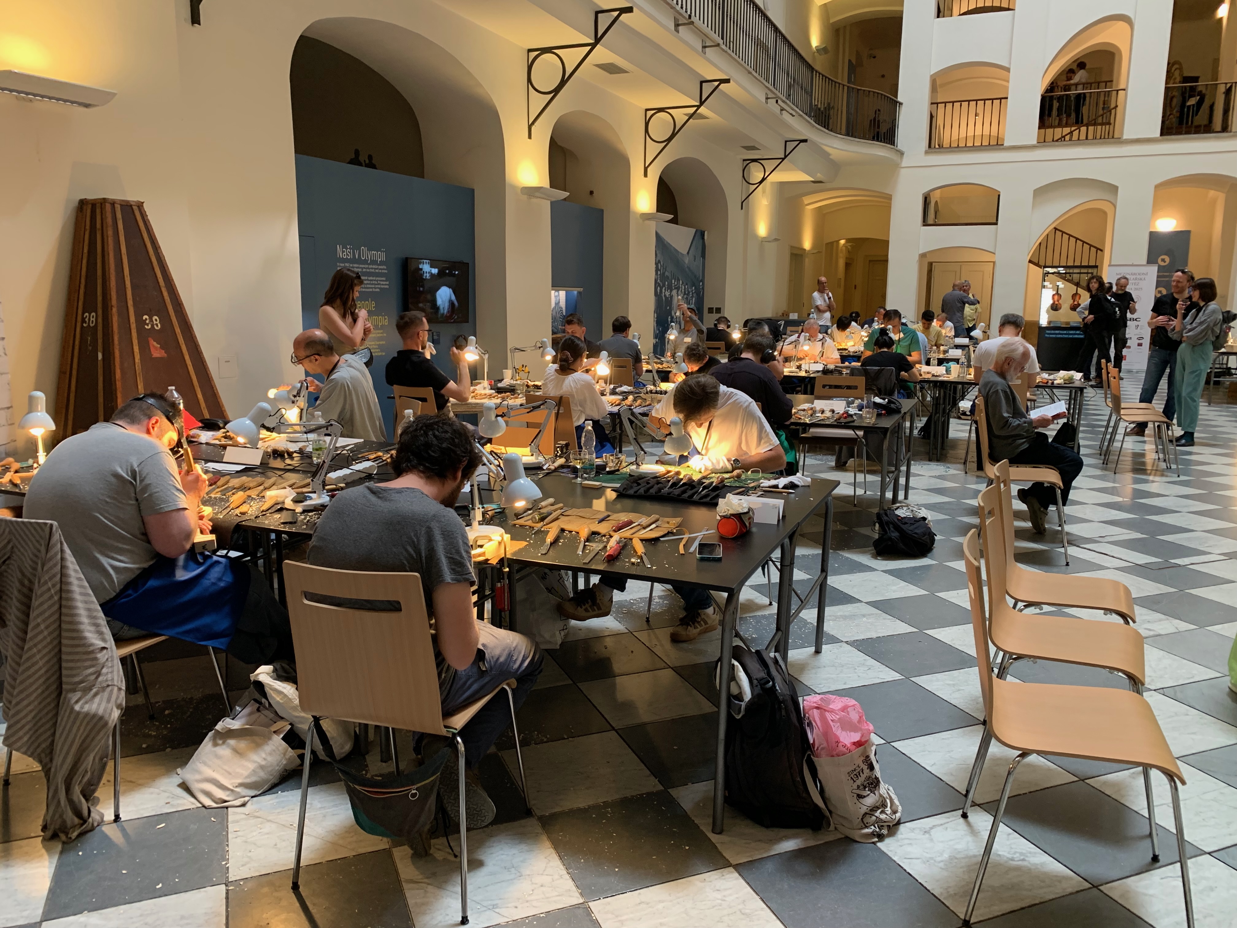 Violin making compatition Prague 2025