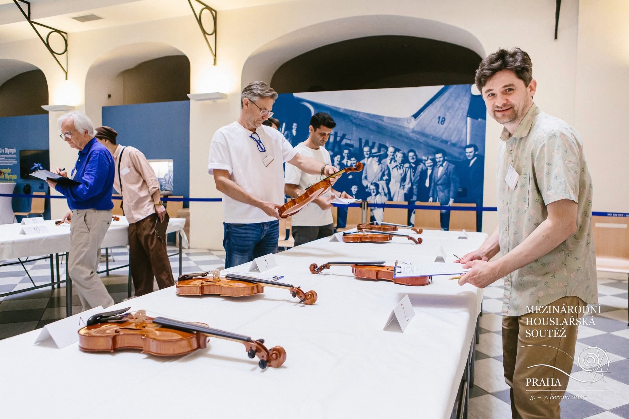 Violin making compatition Prague 2025