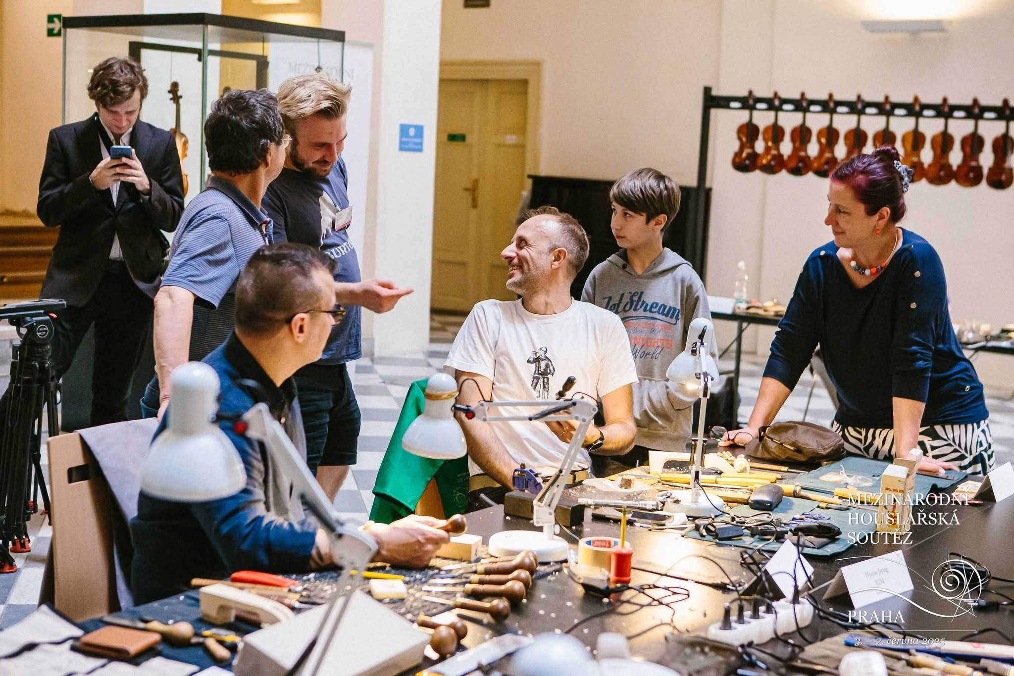 Violin making compatition Prague 2025