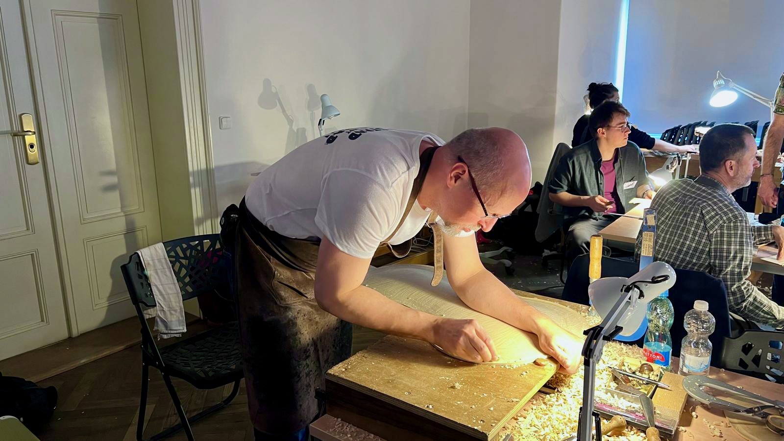 Houslařský workshop Markuse Klimkeho v Praze, 2026