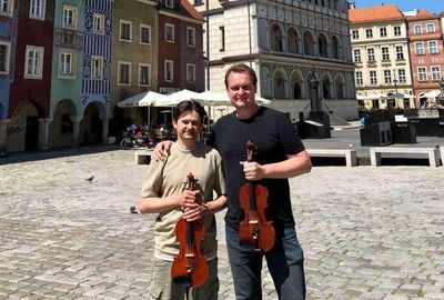 Participation in the international violin making competition in Poznań, Poland