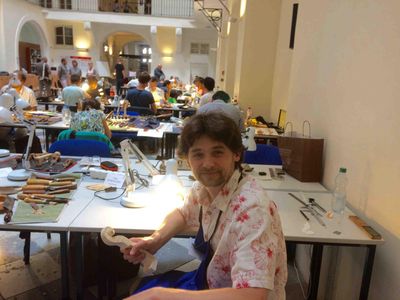 Participation in the international violin making competition in Prague