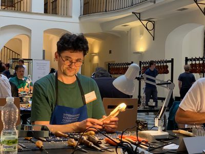 3rd place for tone — international violin making competition in Prague