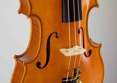 built after the Model of A. Stradivari's "Mediceo" 1716