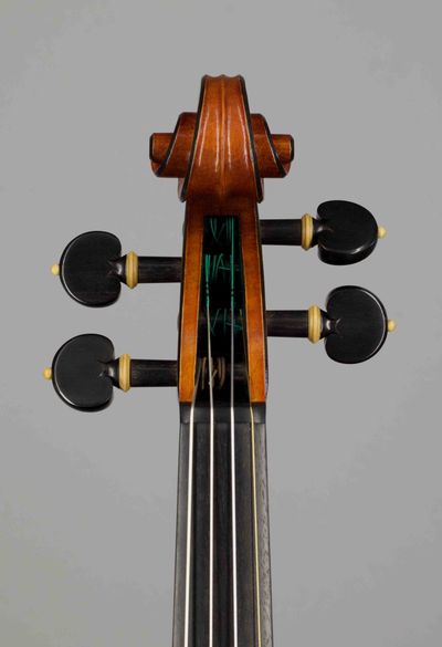 built after the Model of A. Stradivari's "Mediceo" 1716