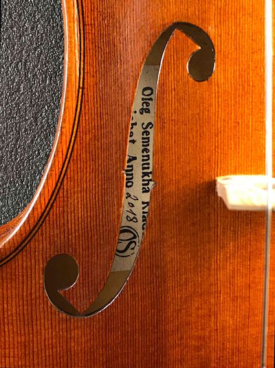 after Guarneri del Gesu's "Kochanski" 1741