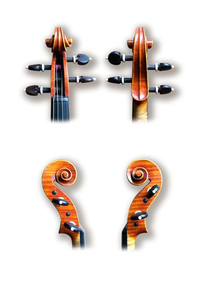 after Guarneri Del Gesu's "Leduc" 1745