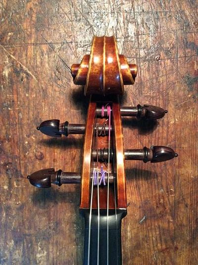 The finished viola
