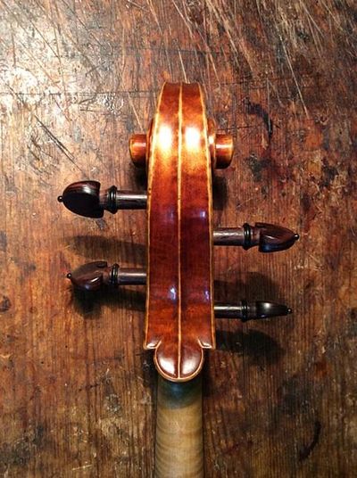 The finished viola