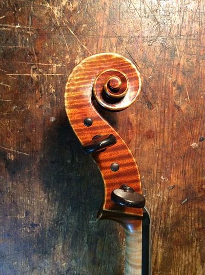 The finished viola