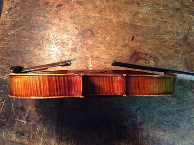 The finished viola