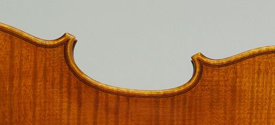 after A.Stradivari's "Titian" 1715